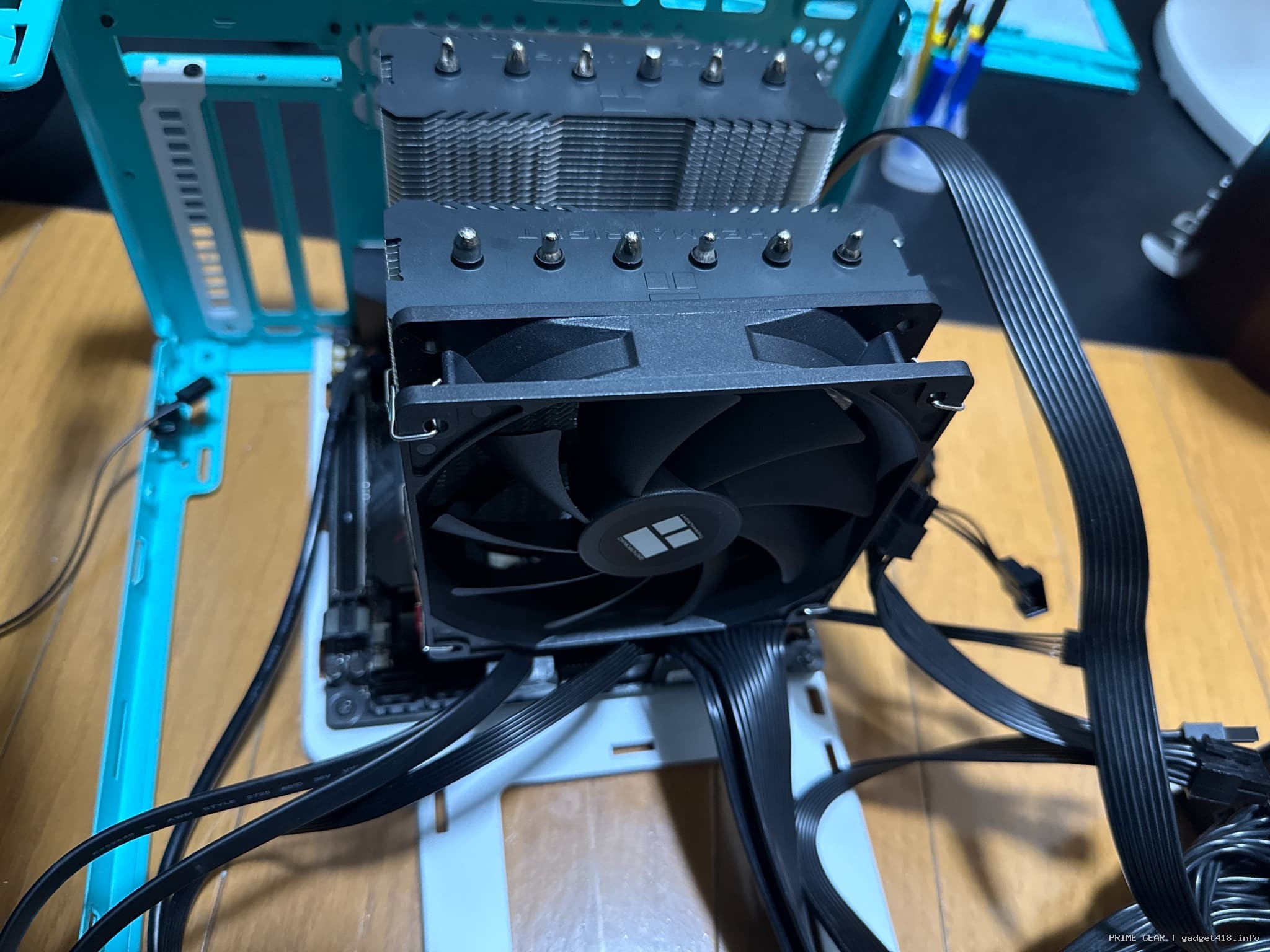 パソコン内部の冷却ファン