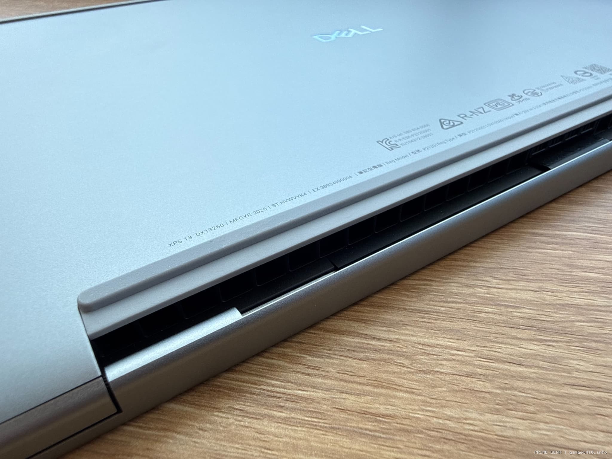 Dell XPS 13 DX13260 排気