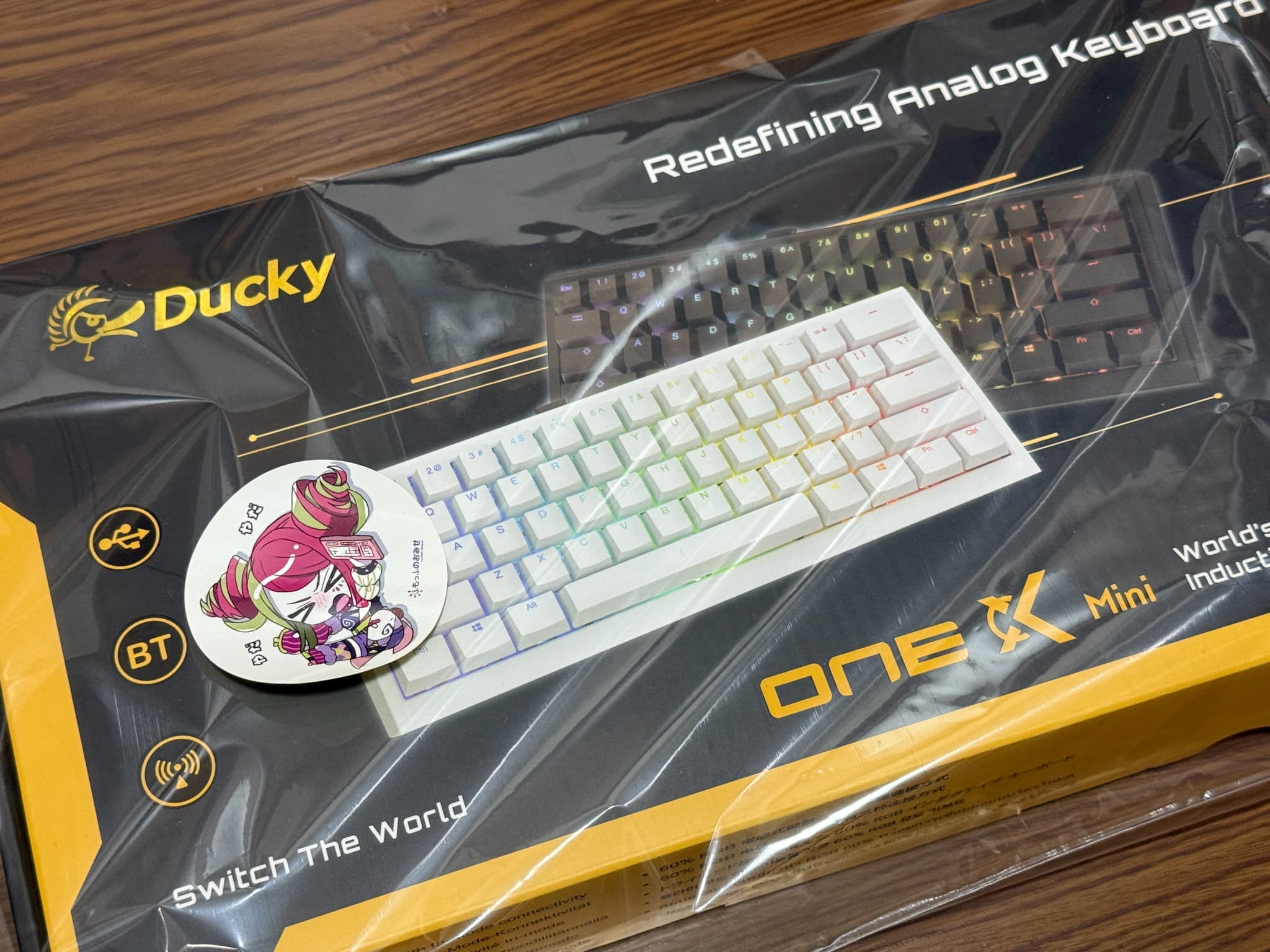 Duckyのキーボード製品箱
