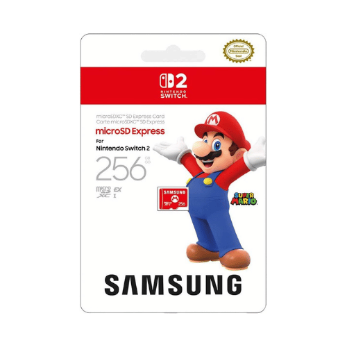 ニンテンドースイッチ2対応256GBのマイクロSDカード