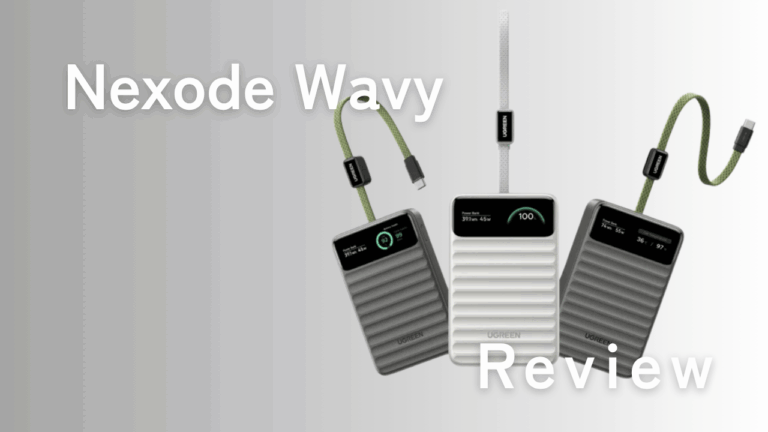 UGREEN Nexode Wavyをレビュー｜10000mAh・20000mAhを比較してどっちがおすすめ？